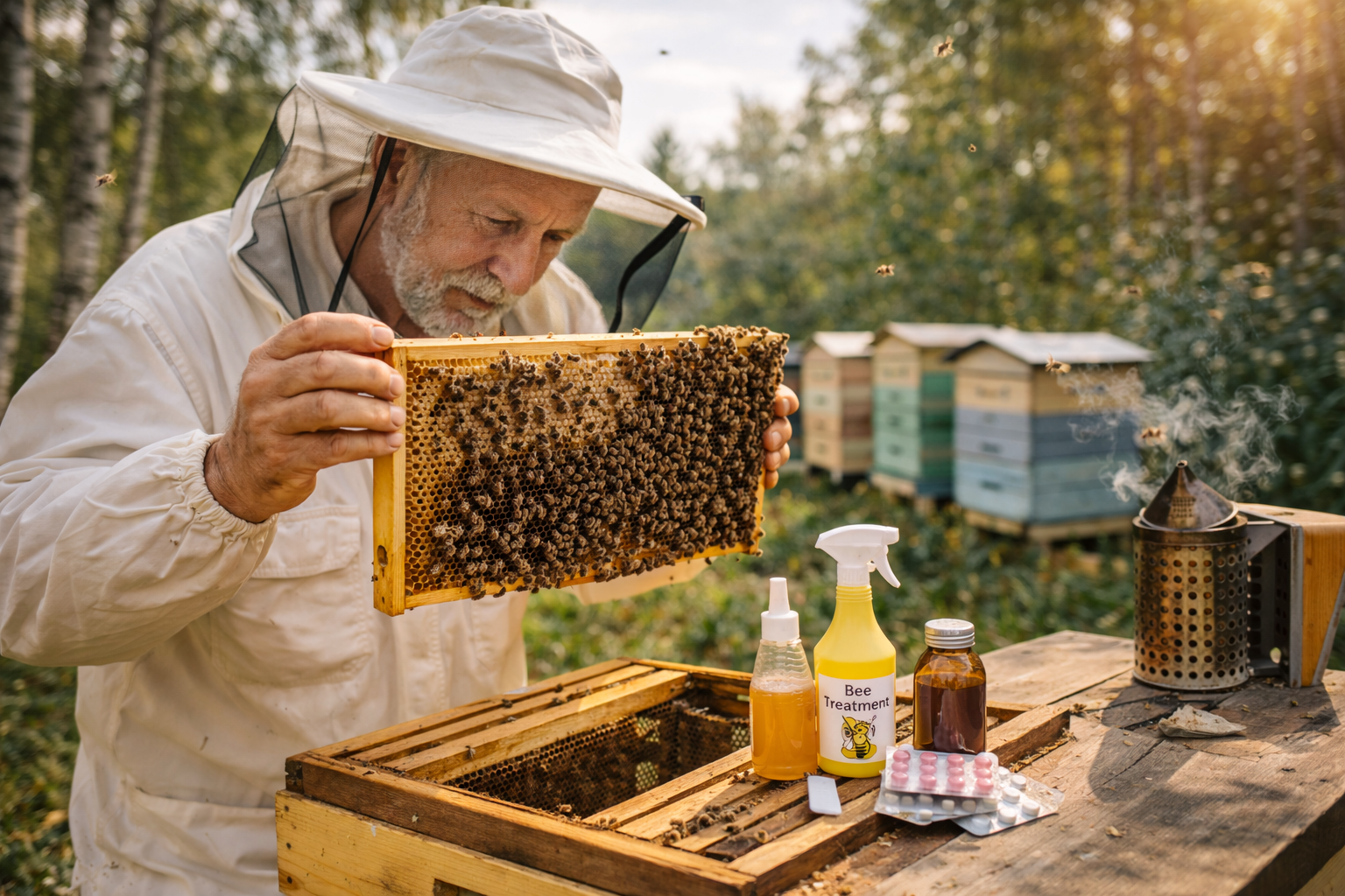 Болезни пчёл и их признаки