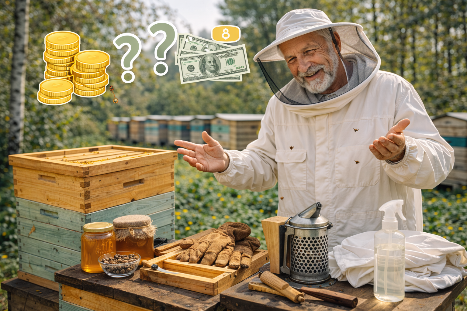Сколько стоит завести пасеку?